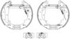 HELLA 8DB 355 003-851 Brake Shoe Set